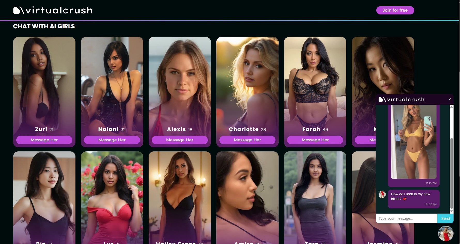 Taylor AI Girlfriend